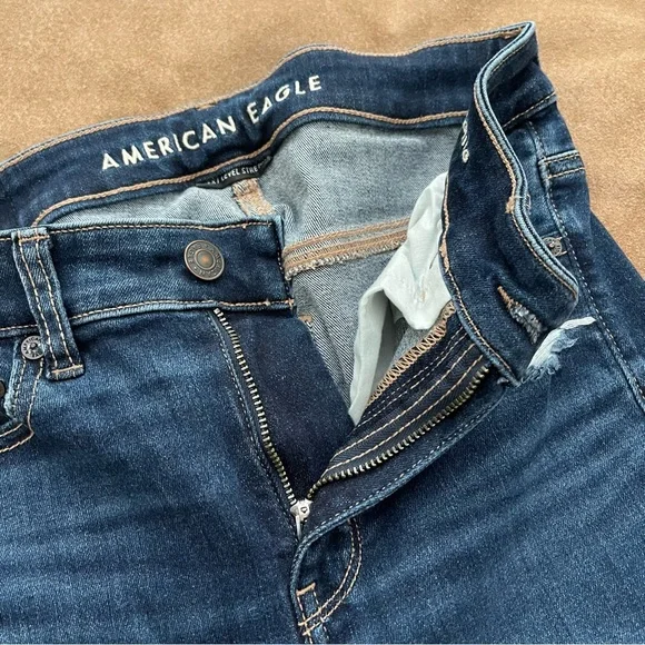 American Eagle Next Level Stretch High Rise Skinny Jeans Size 4 - Picture 3 of 16